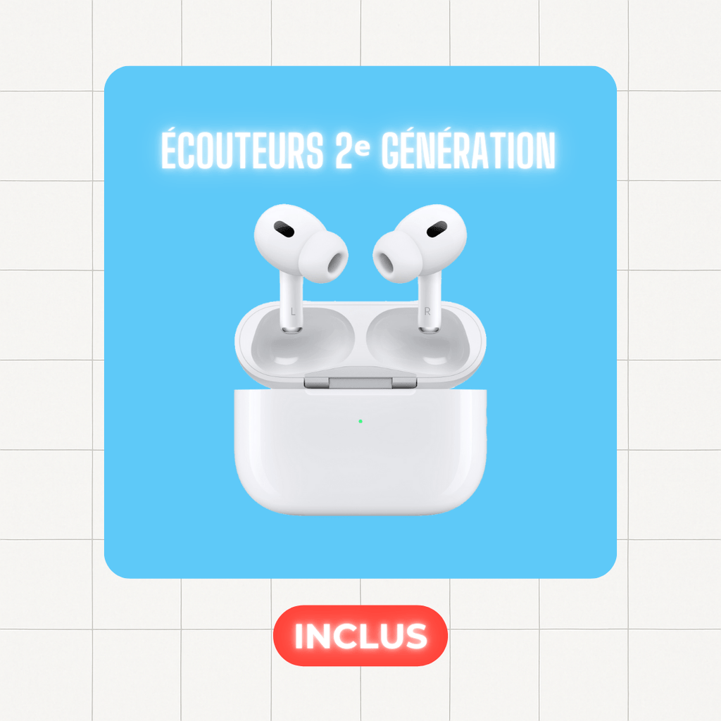 BOX AURAPODS | 6 en 1 iPhone