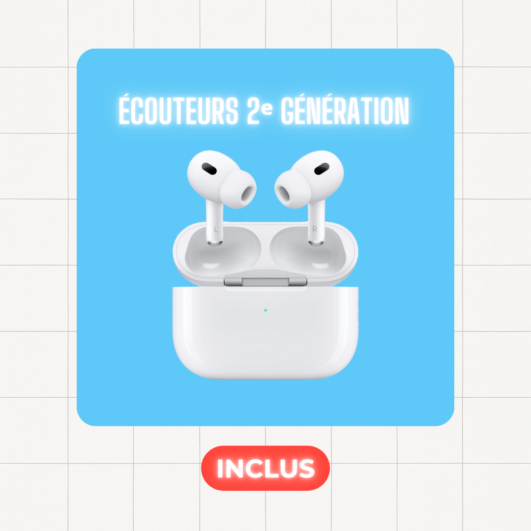 BOX AURAPODS | 6 en 1 iPhone